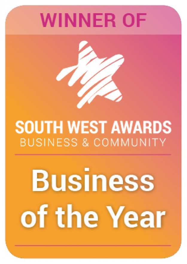WINNER South West Business of the Year 2019
